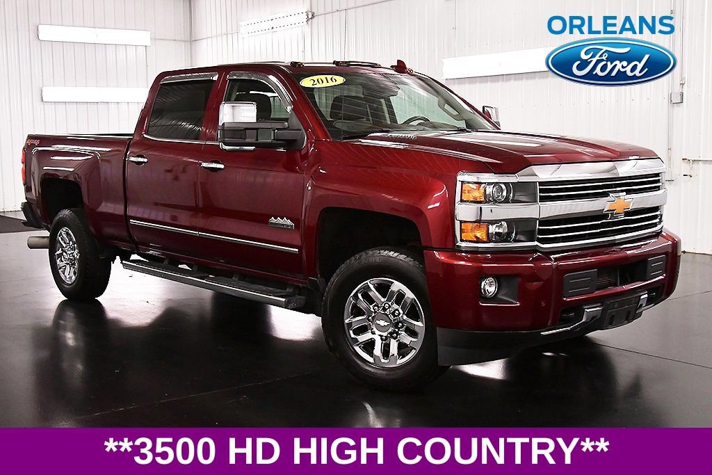 Used 2016 Chevrolet Silverado 3500 High Country w/ Duramax Plus Package