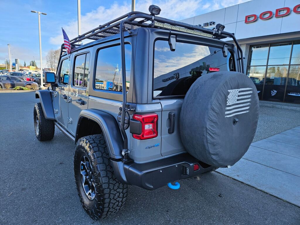 Used 2022 Jeep Wrangler Unlimited Rubicon 4xe image 3