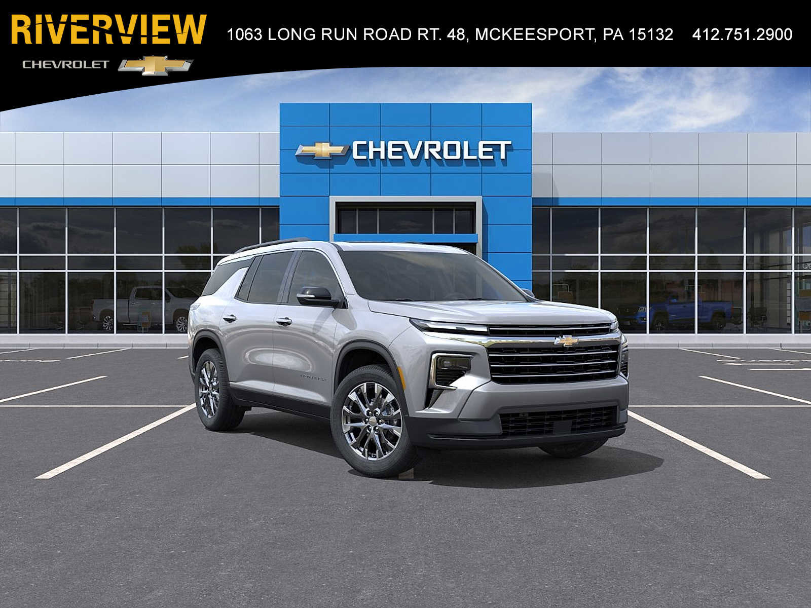 New 2026 Chevrolet Traverse LT w/ Sun and Wheel Package AWD/4WD image 1