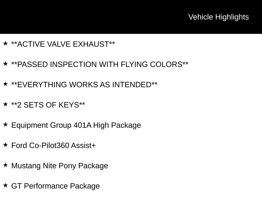Certified 2025 Ford Mustang GT Premium w/ GT Performance Package RWD image 17