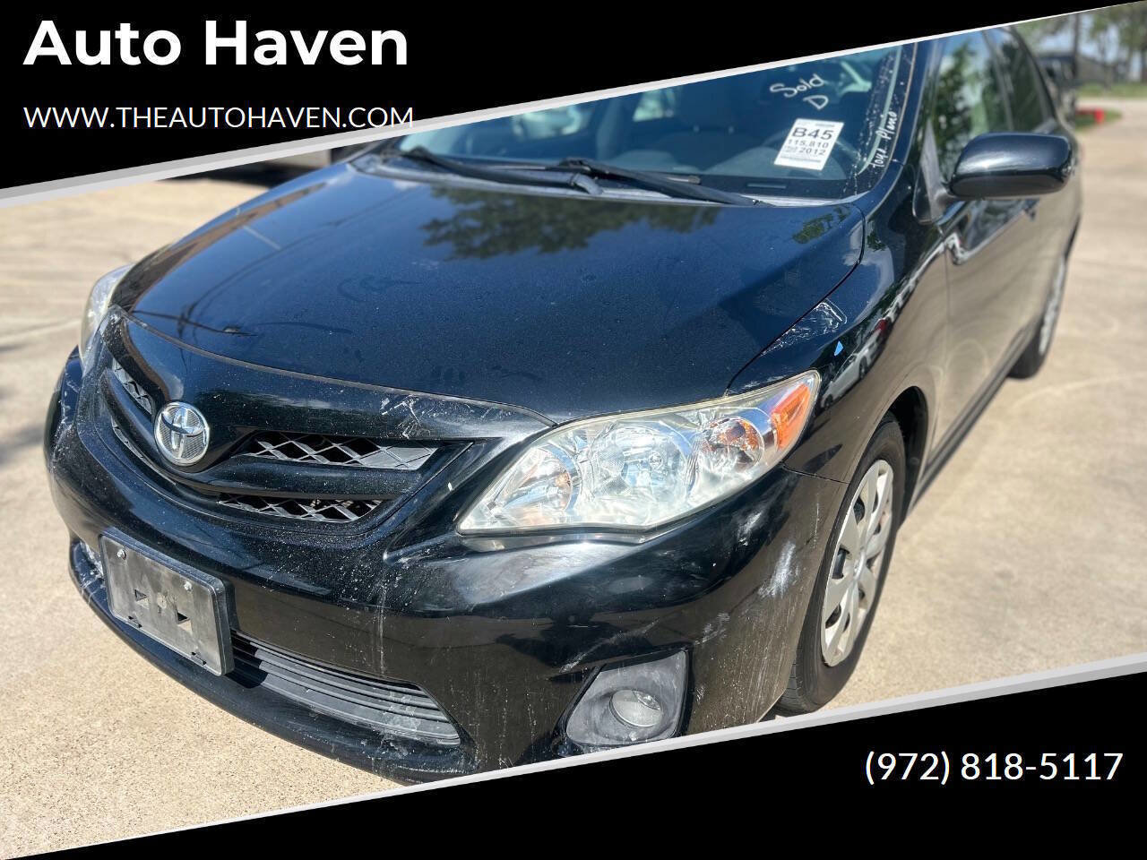 Used 2012 Toyota Corolla L FWD image 1