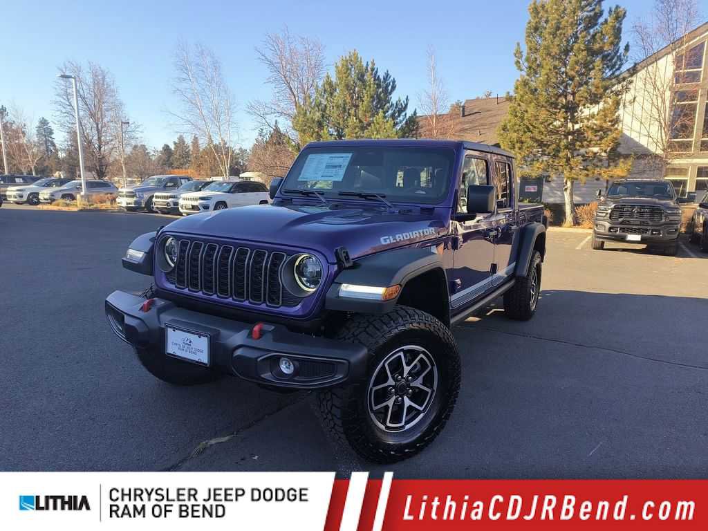New 2026 Jeep Gladiator Rubicon w/ Steel Power Dome Hood Package
