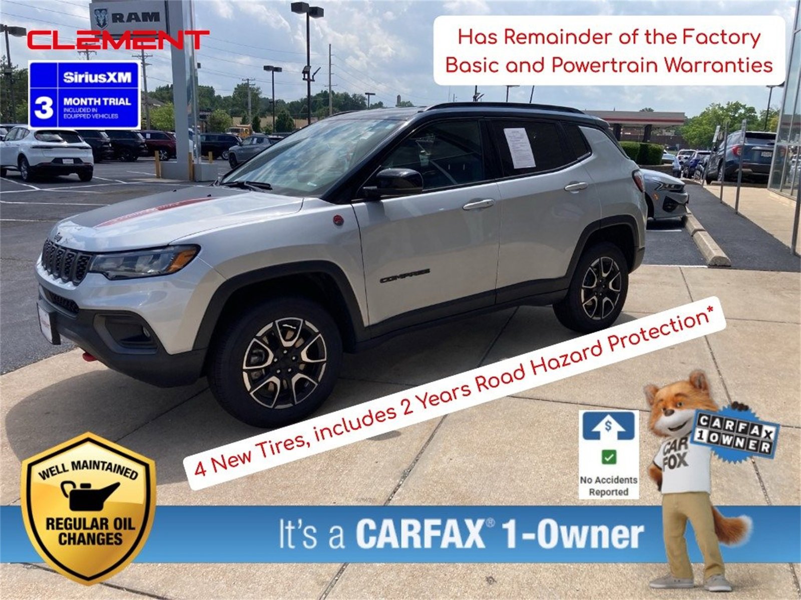 Used 2024 Jeep Compass Trailhawk