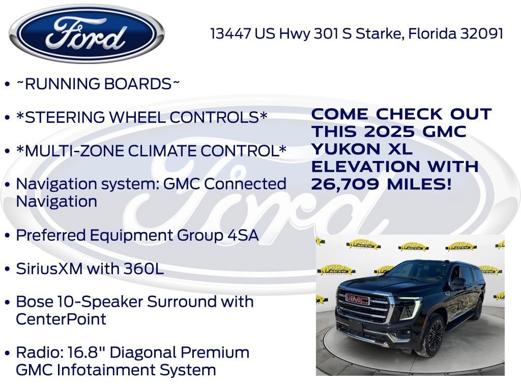 Used 2025 GMC Yukon XL Elevation AWD/4WD image 15