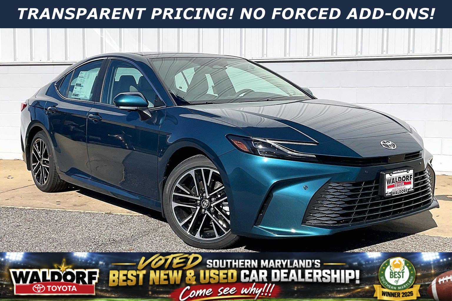 New 2026 Toyota Camry XLE w/ Premium Plus Package FWD image 1