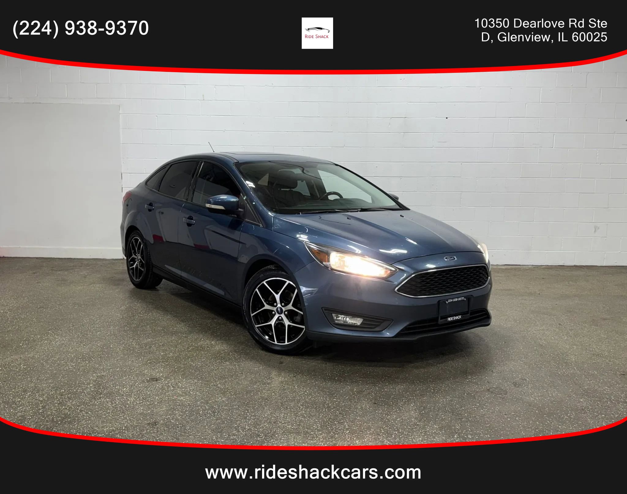 Used 2018 Ford Focus SEL w/ Cold Weather Package FWD image 1