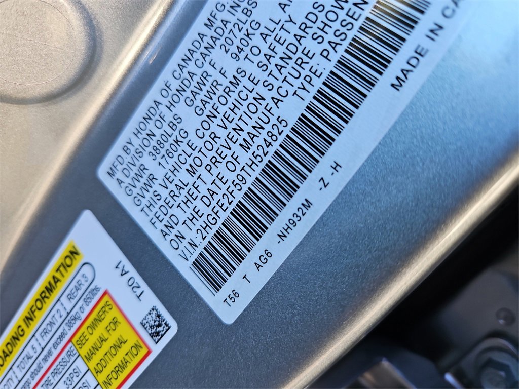 New 2026 Honda Civic Sport image 6