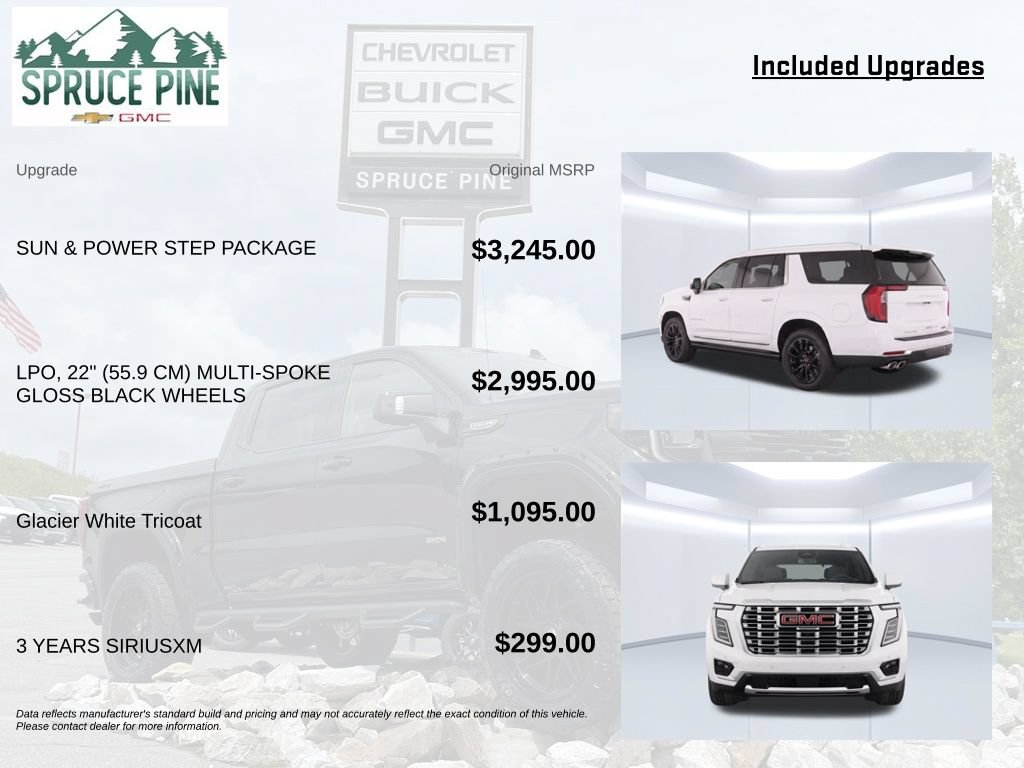 New 2026 GMC Yukon XL Denali w/ Sun & Power Step Package AWD/4WD image 9