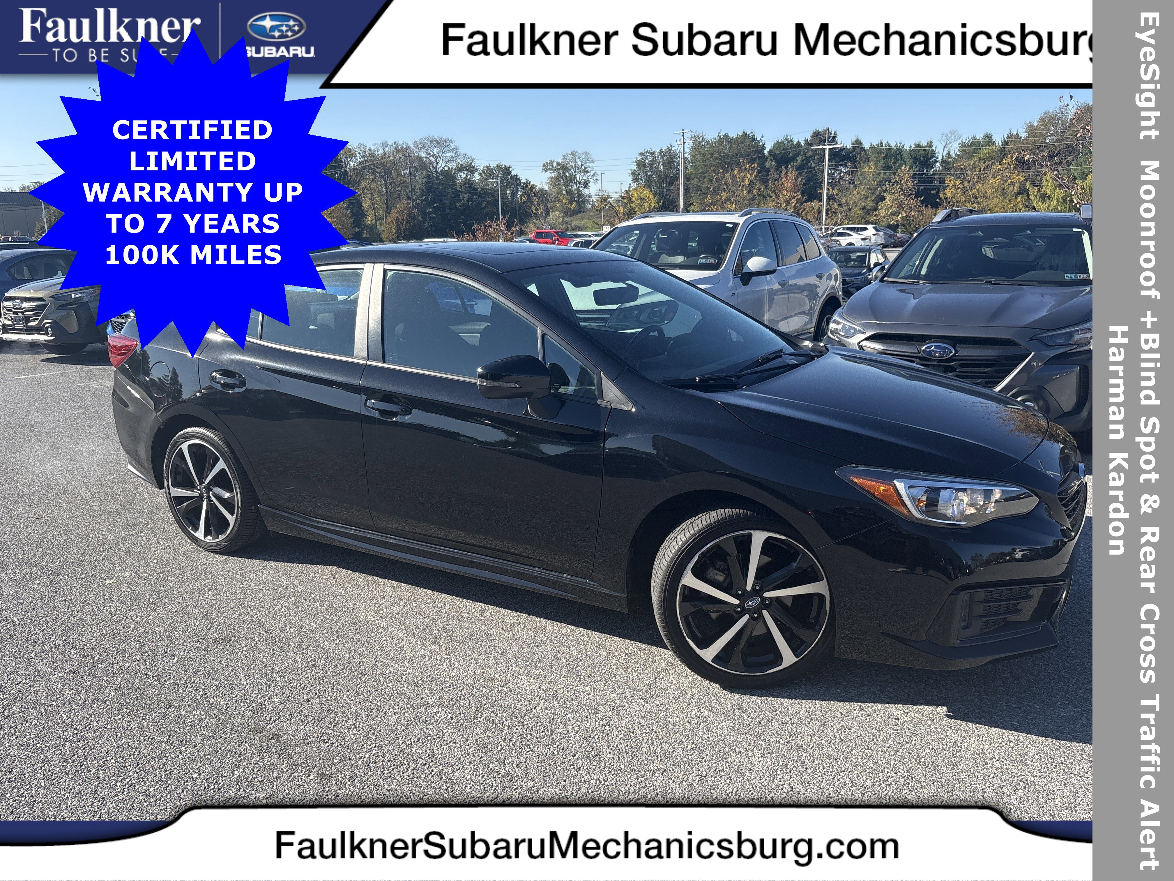 Certified 2023 Subaru Impreza 2.0i Sport