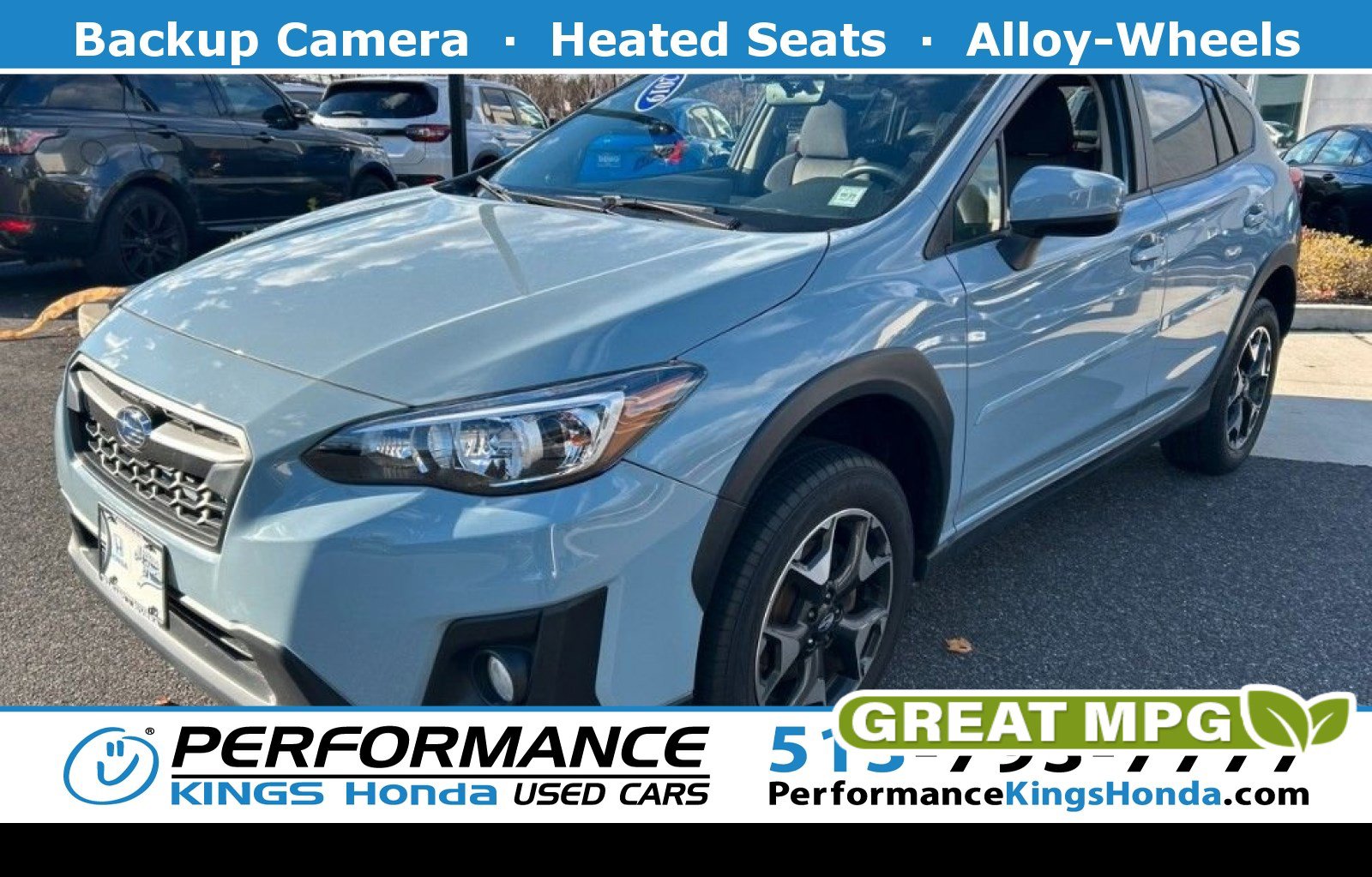 Used 2019 Subaru Crosstrek 2.0i Premium w/ Eyesight System