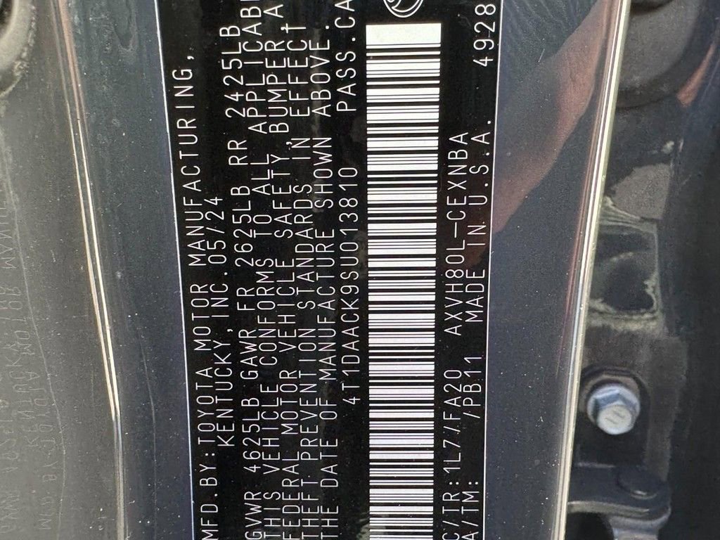 Certified 2025 Toyota Camry LE image 23