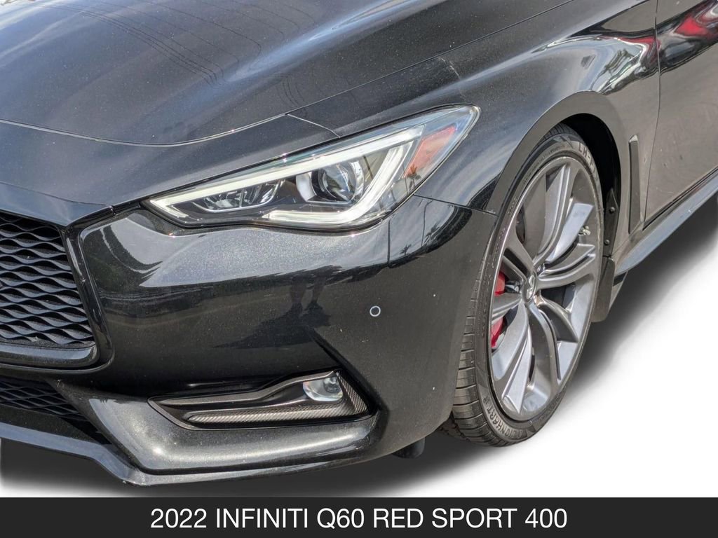 Certified 2022 INFINITI Q60 Red Sport 400 w/ Carbon Fiber Package image 10