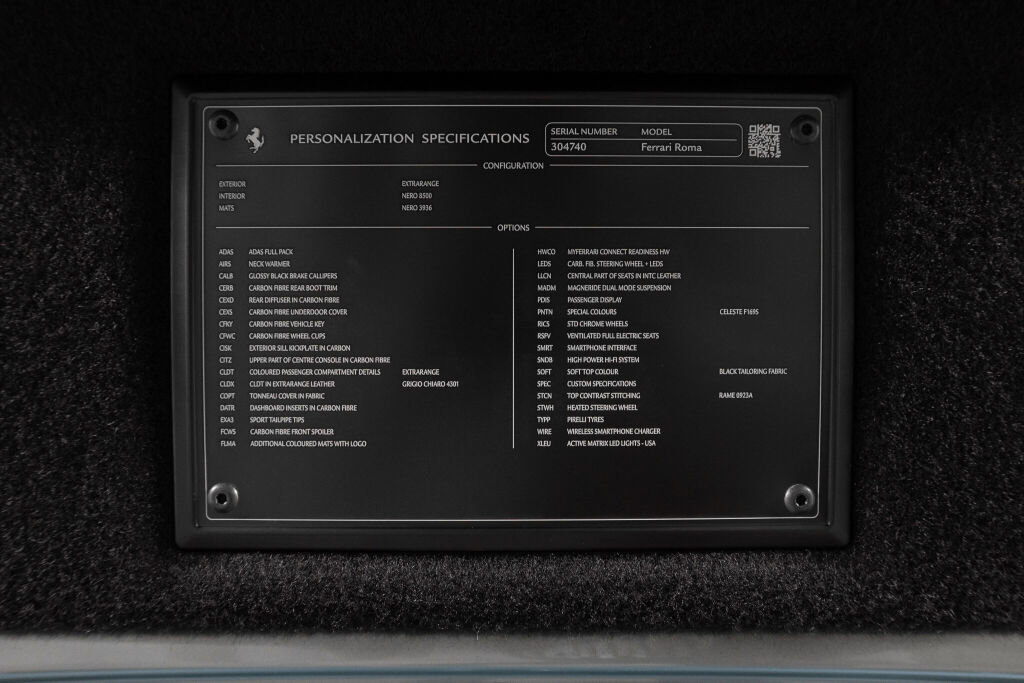 Certified 2024 Ferrari Roma Spider image 51