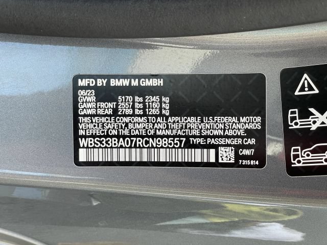 Used 2024 BMW M4 xDrive Competition AWD/4WD image 53