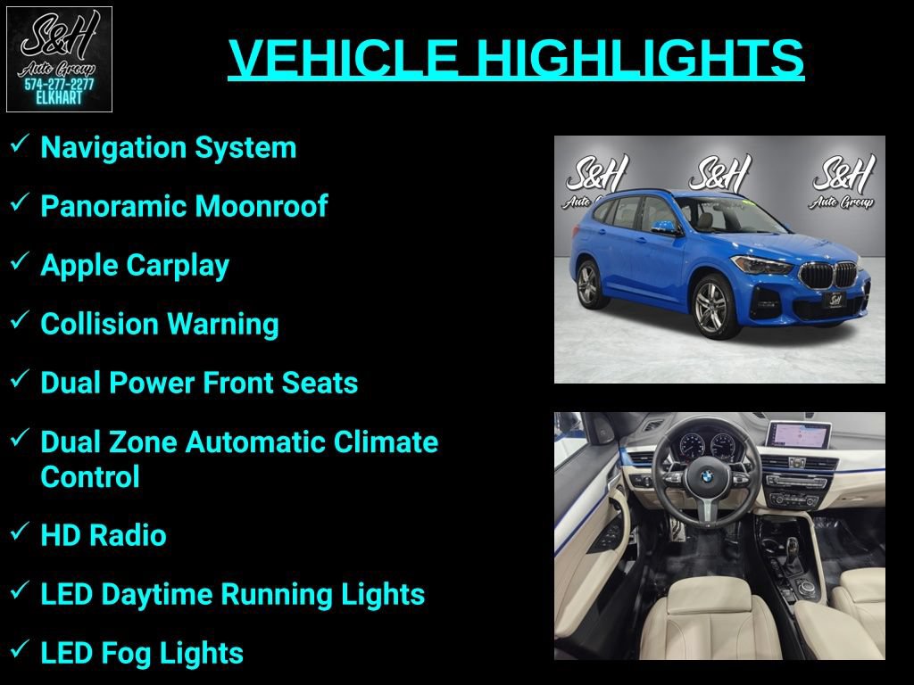 Used 2021 BMW X1 xDrive28i w/ M Sport Package AWD/4WD image 3