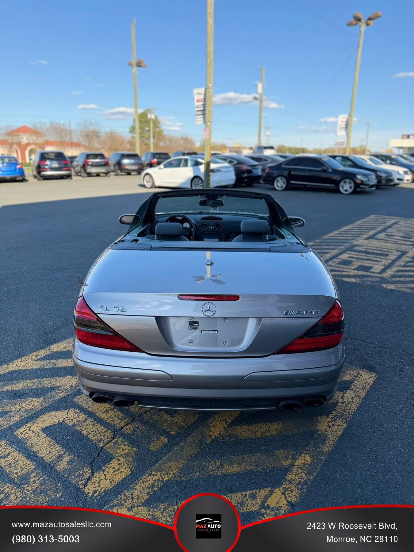 Used 2006 Mercedes-Benz SL 55 AMG SL 55 AMG Roadster 2D image 24