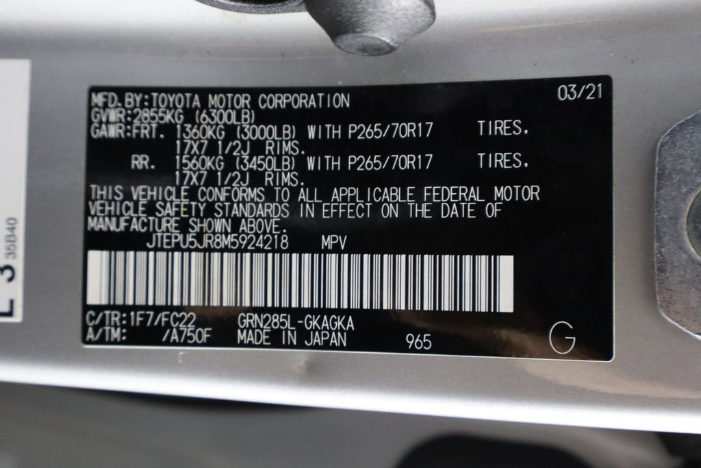 Used 2021 Toyota 4Runner TRD Off-Road image 35