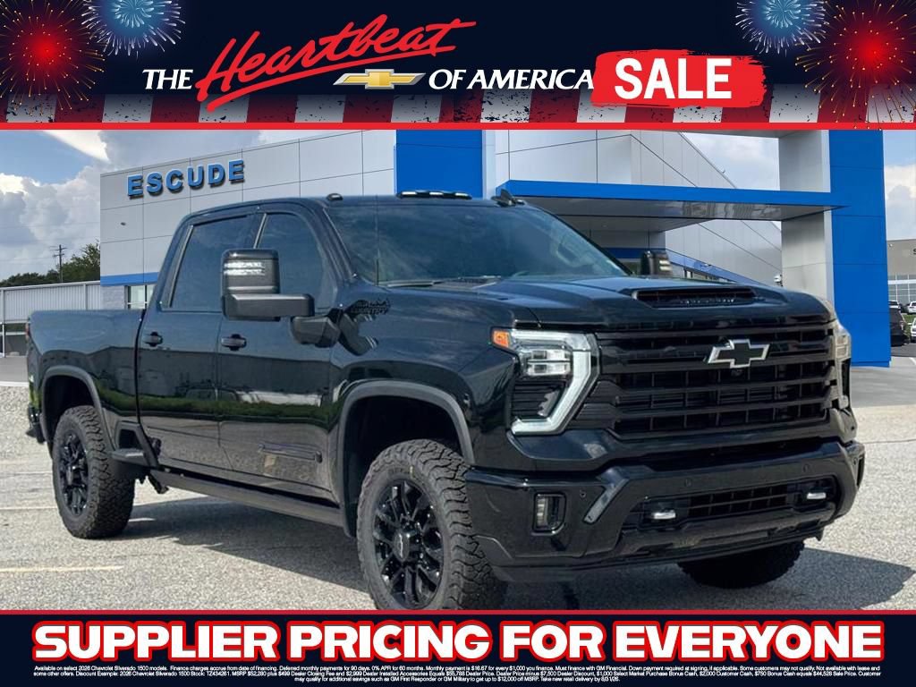 New 2026 Chevrolet Silverado 2500 High Country w/ Midnight Edition AWD/4WD image 1