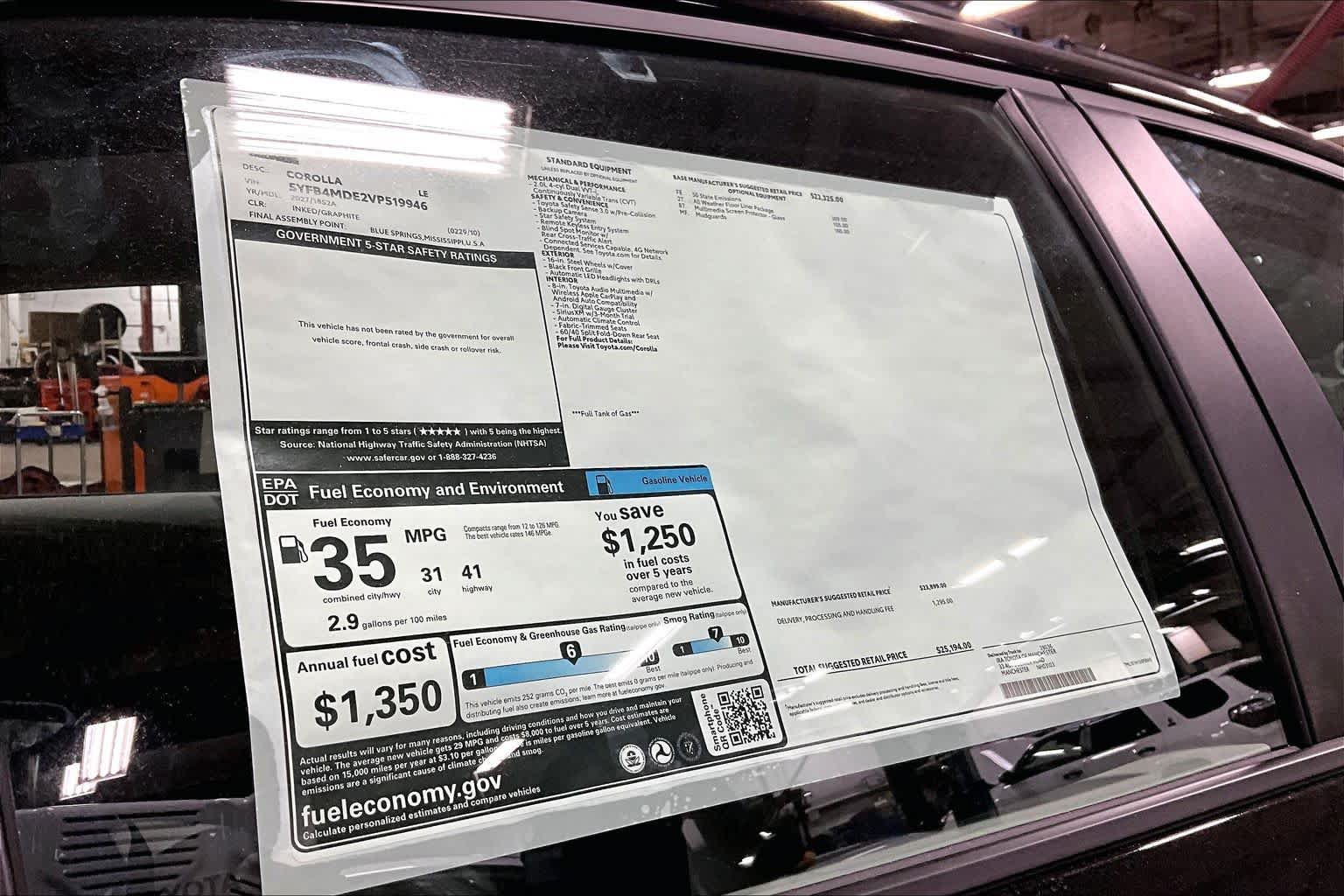 New 2027 Toyota Corolla LE FWD image 19