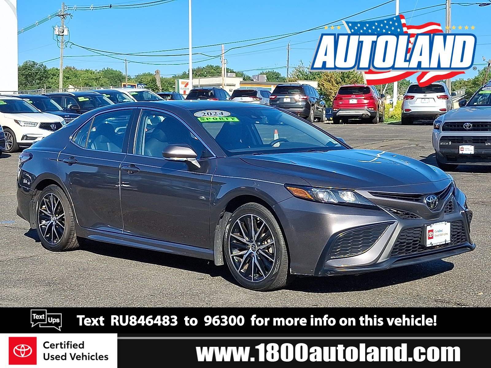 Certified 2024 Toyota Camry SE w/ Cold Weather Package FWD image 1