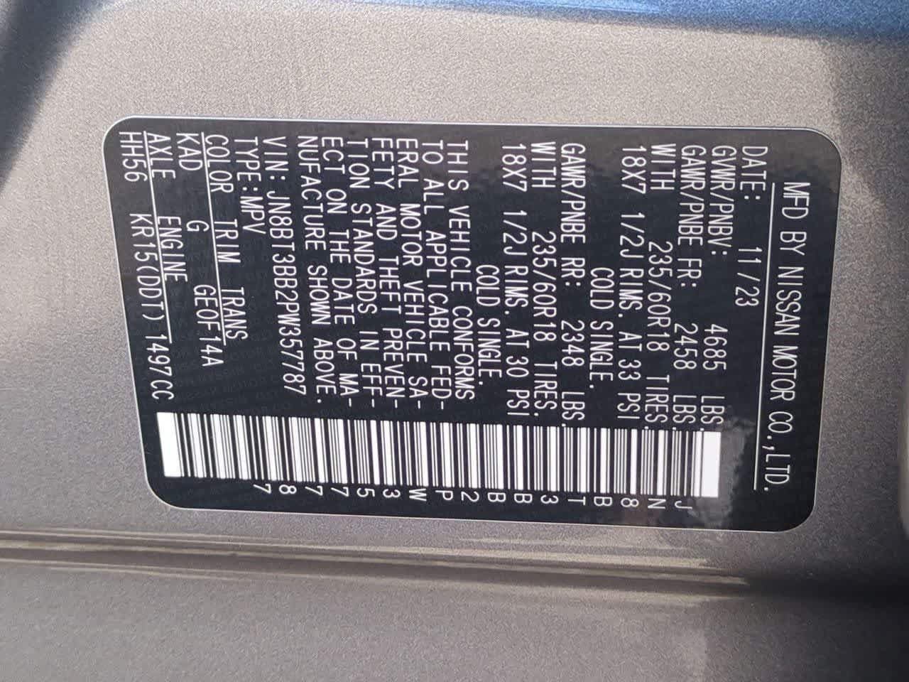 Used 2023 Nissan Rogue SV AWD/4WD image 33