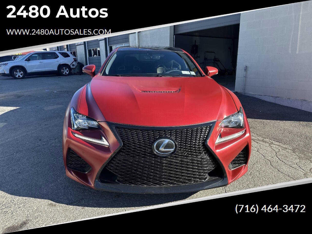 Used 2017 Lexus RC F w/ Performance Package