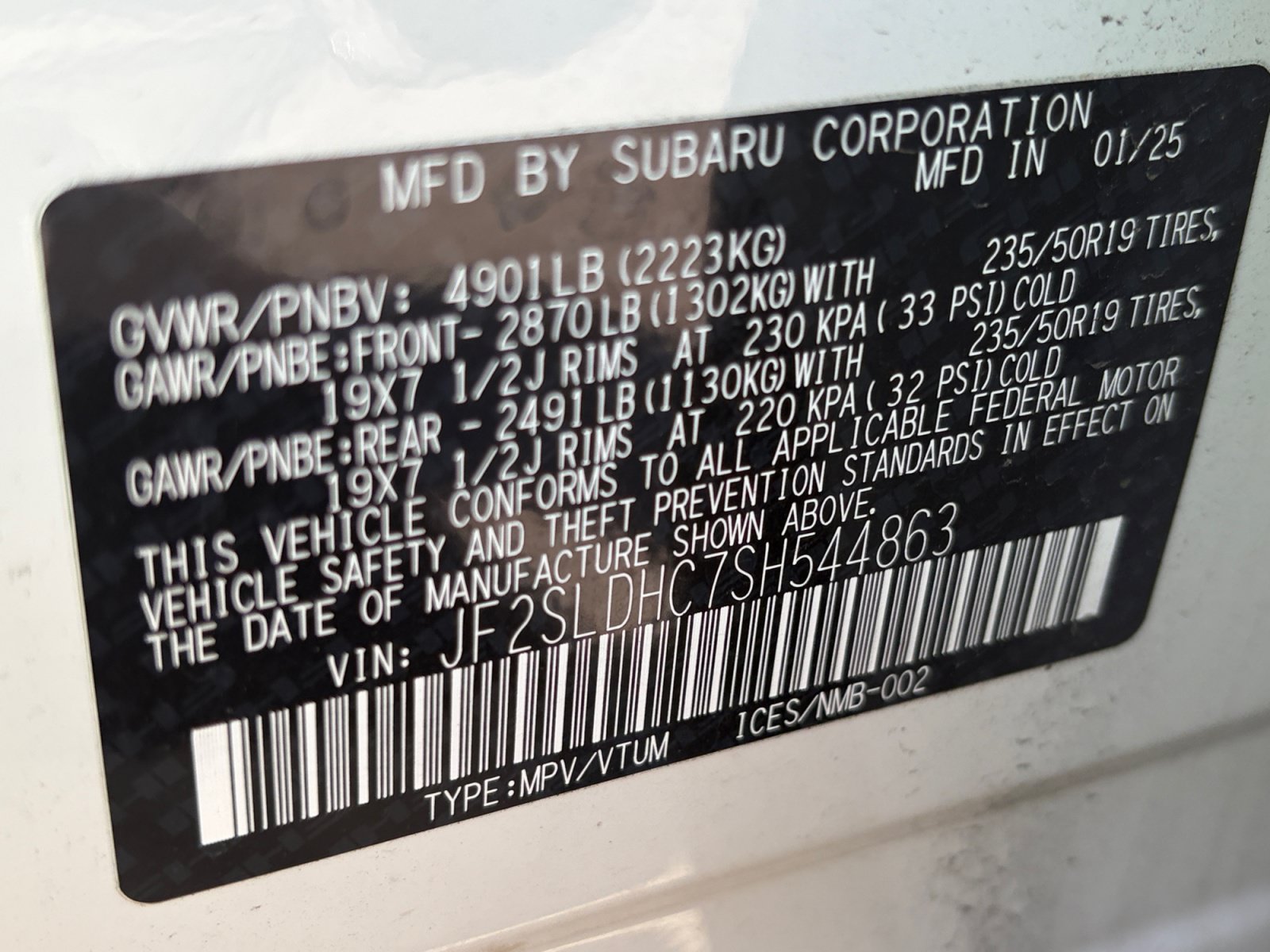 Certified 2025 Subaru Forester Sport AWD/4WD image 35