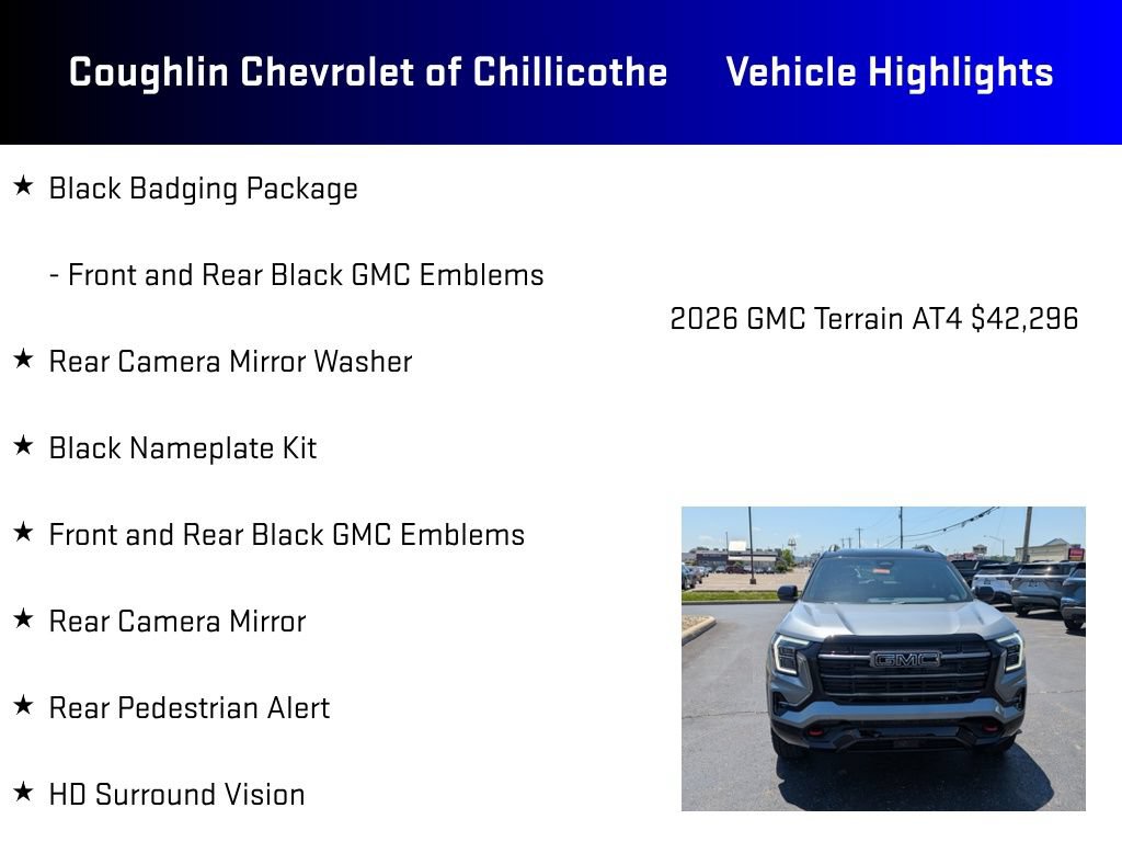 New 2026 GMC Terrain AT4 w/ Technology Package II AWD/4WD image 10