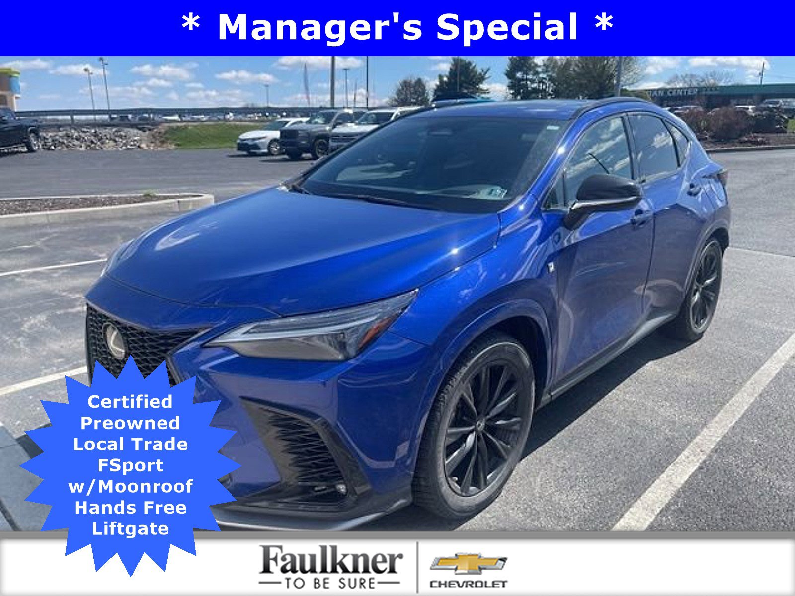 Used 2023 Lexus NX 350 F Sport AWD/4WD image 1