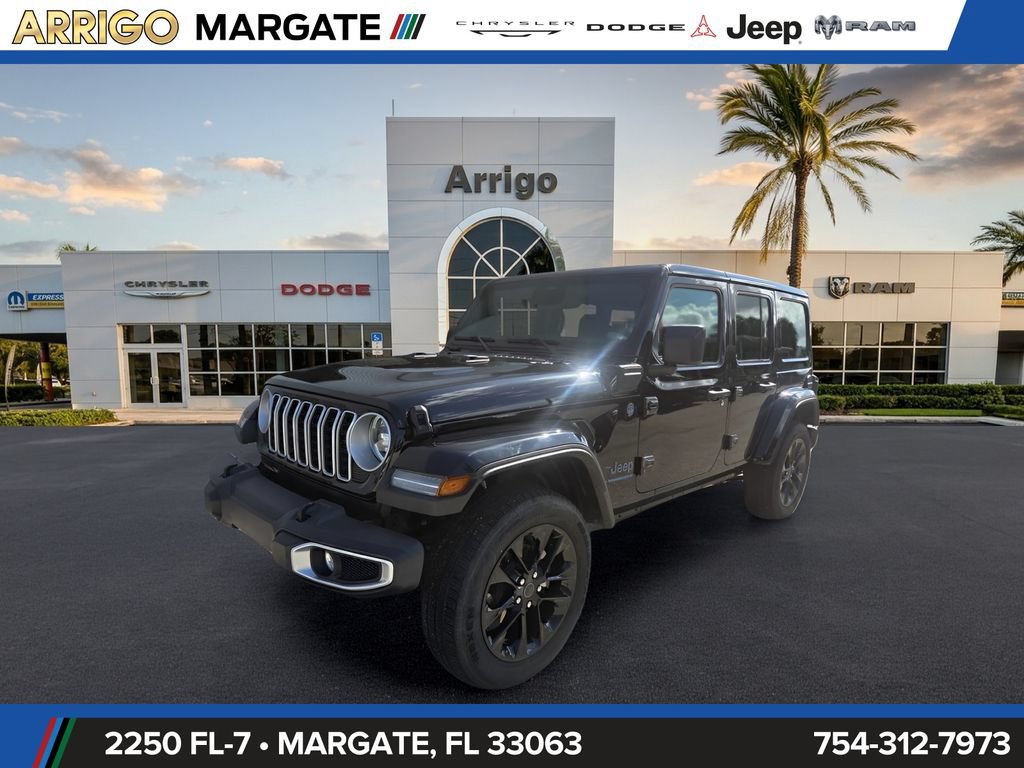 Used 2025 Jeep Wrangler Unlimited Sahara w/ Safety Group AWD/4WD image 9