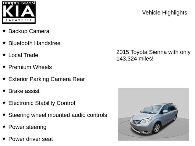 Used 2015 Toyota Sienna LE FWD image 7