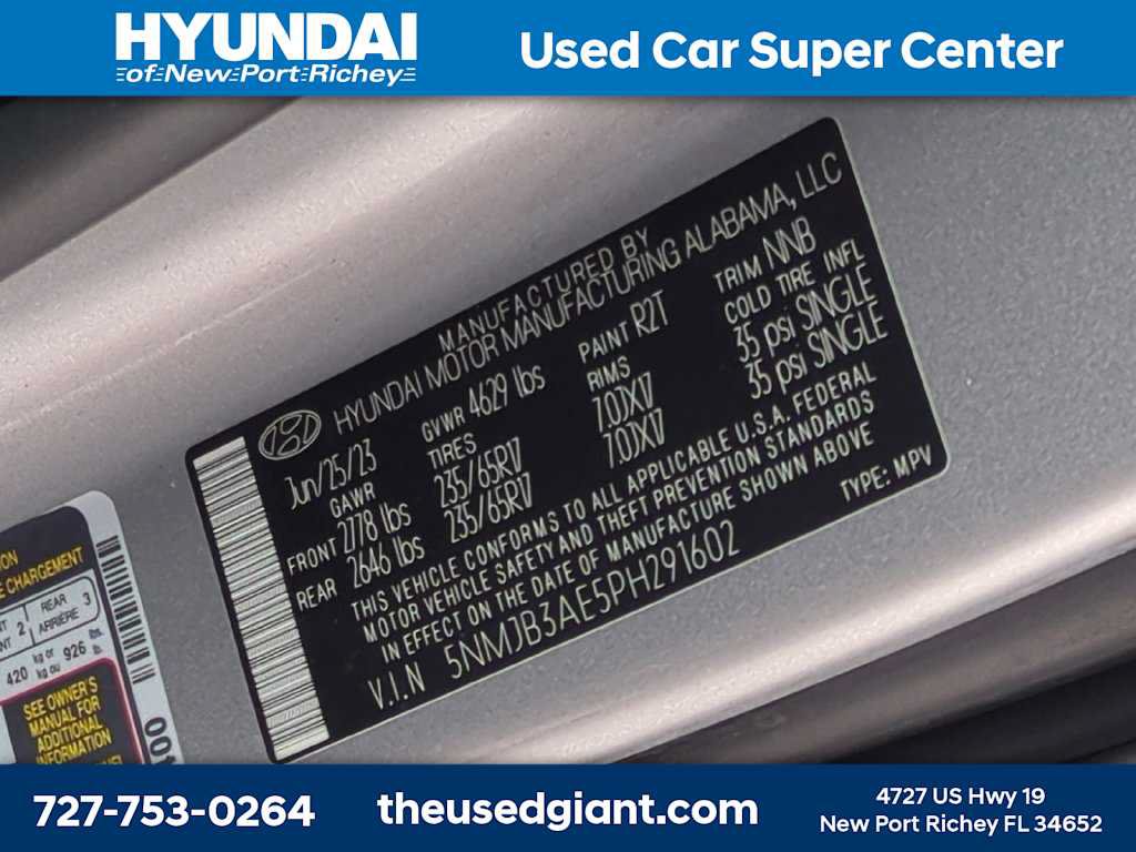 Certified 2023 Hyundai Tucson SEL FWD image 34