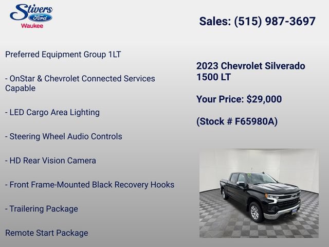 Used 2023 Chevrolet Silverado 1500 LT AWD/4WD image 28