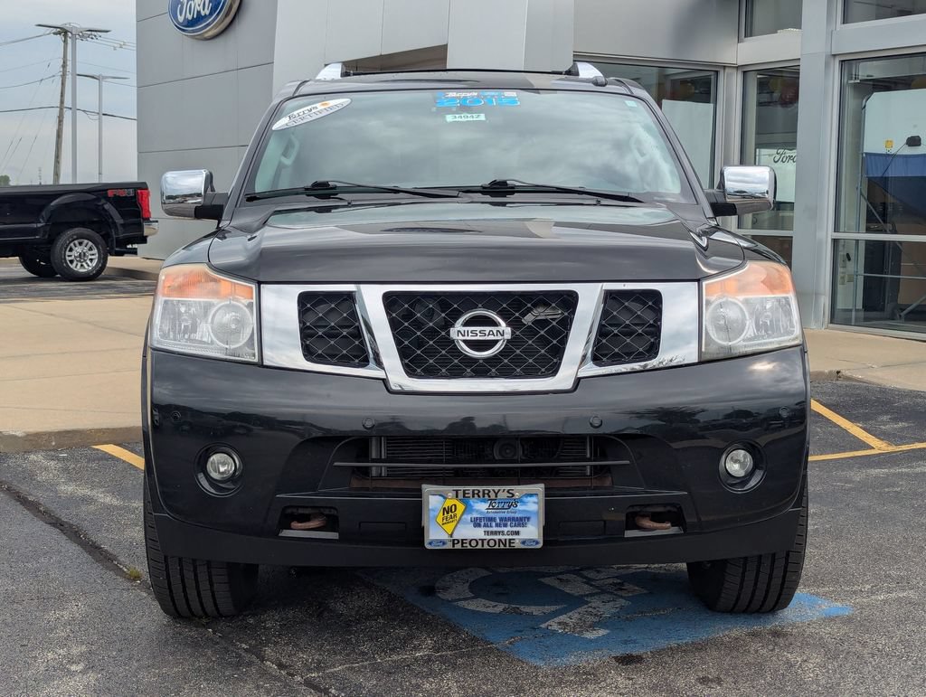 Used 2015 Nissan Armada Platinum w/ 2nd Row Captain Seat Package AWD/4WD image 8