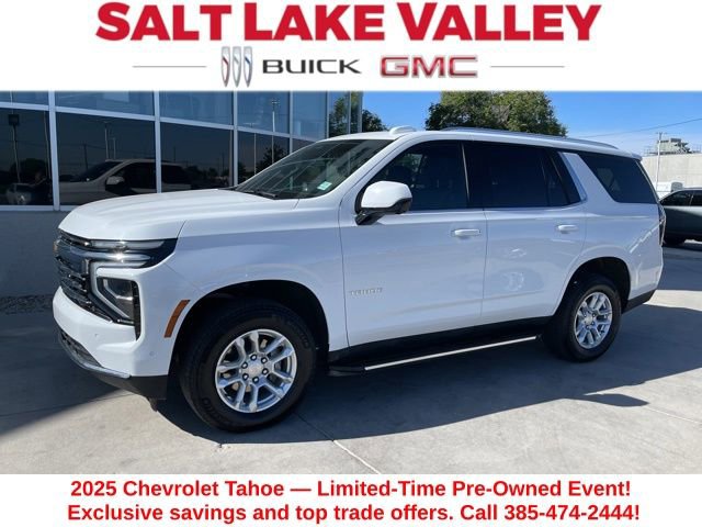 Used 2025 Chevrolet Tahoe LT AWD/4WD image 1