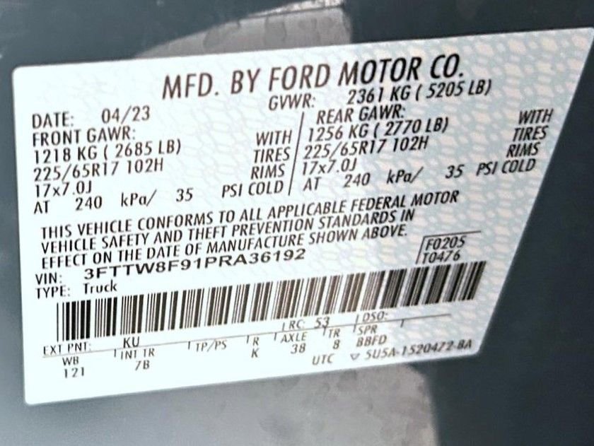 Used 2023 Ford Maverick XLT w/ Equipment Group 300A Standard AWD/4WD image 26