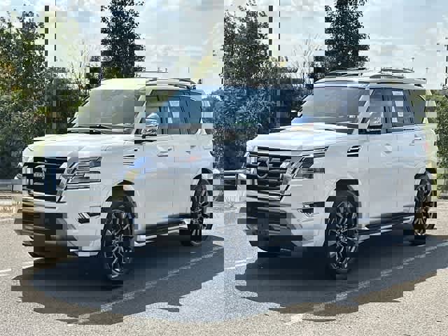 Used 2023 Nissan Armada Platinum w/ Captain's Chairs Package