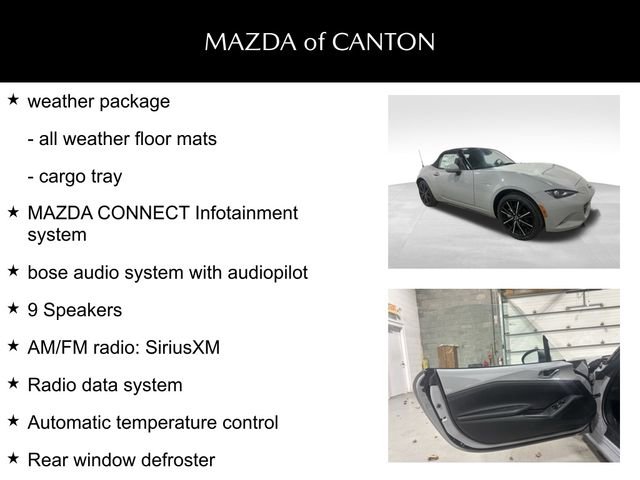 New 2025 MAZDA MX-5 Miata Grand Touring w/ Weather Package image 7