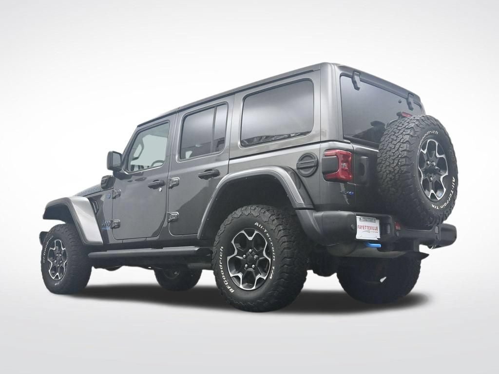 Used 2021 Jeep Wrangler Unlimited Rubicon 4xe w/ Steel Bumper Group AWD/4WD image 36