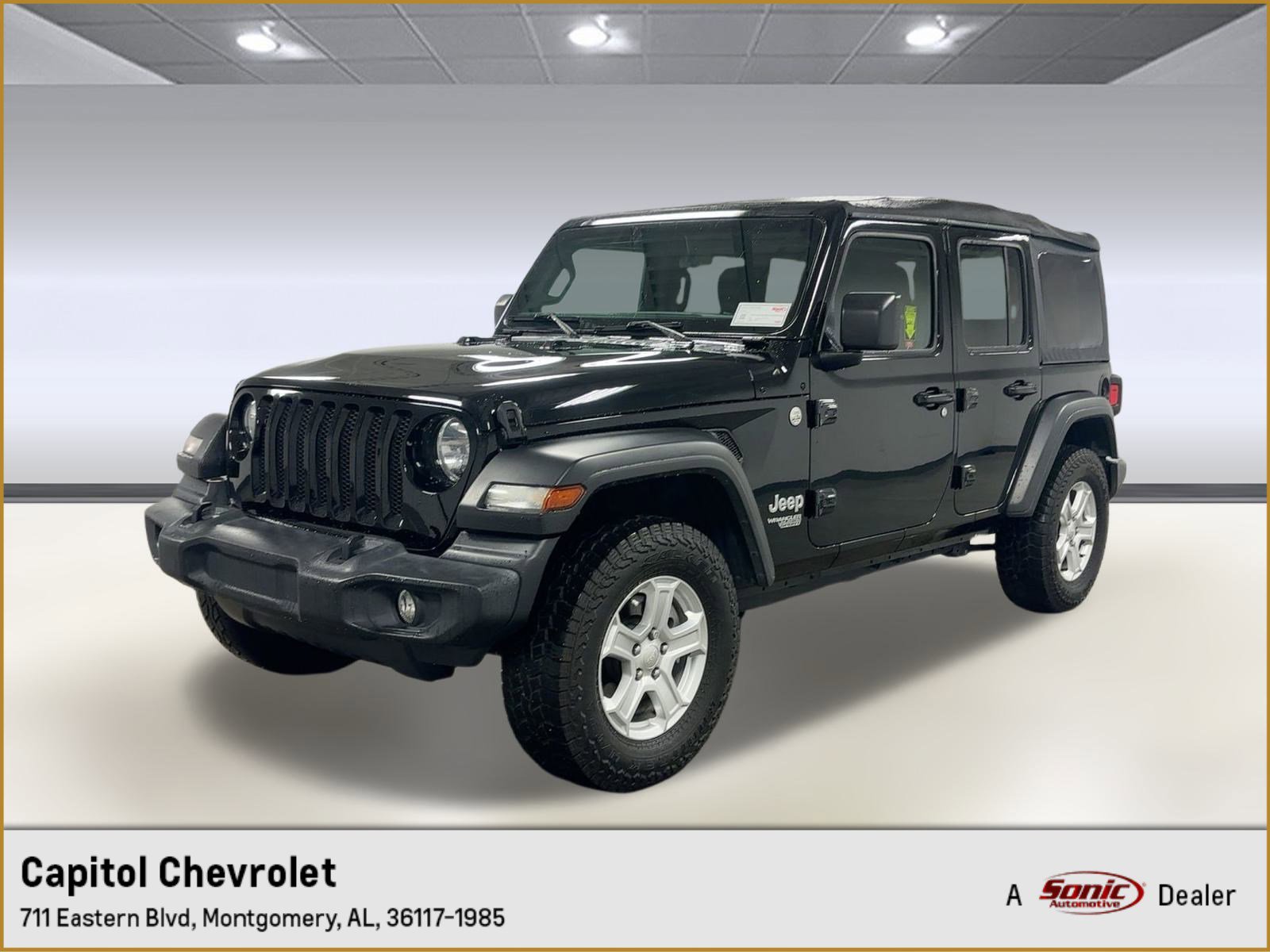 Used 2020 Jeep Wrangler Unlimited Sport image 1