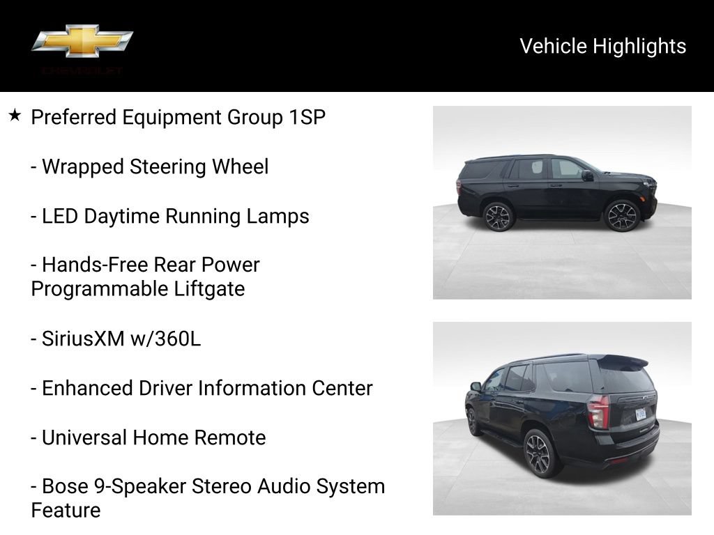 Certified 2024 Chevrolet Tahoe RST w/ Luxury Package AWD/4WD image 20