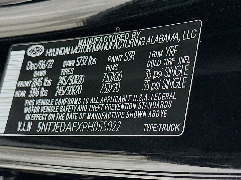 Certified 2023 Hyundai Santa Cruz Limited w/ Winter Package image 33