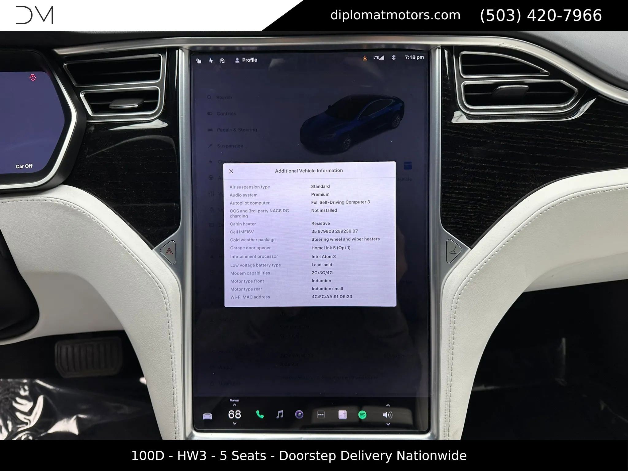 Used 2017 Tesla Model S 100D image 35