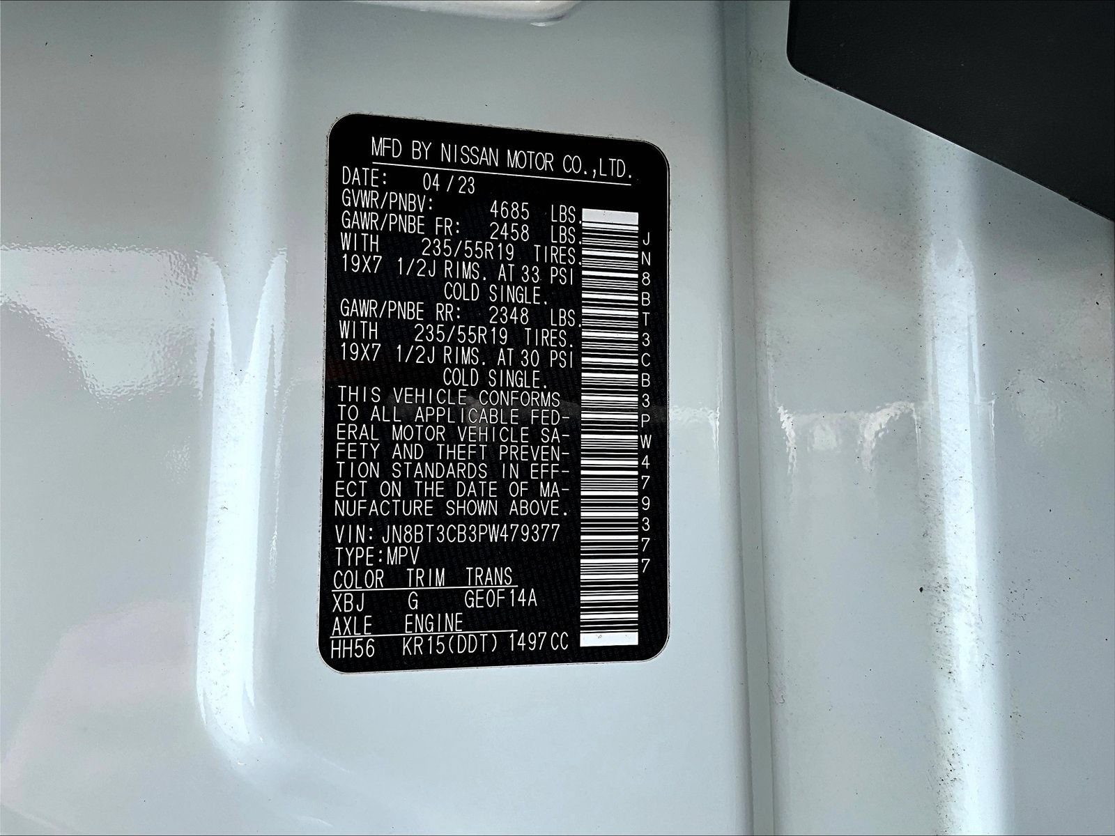 Certified 2023 Nissan Rogue SL AWD/4WD image 22