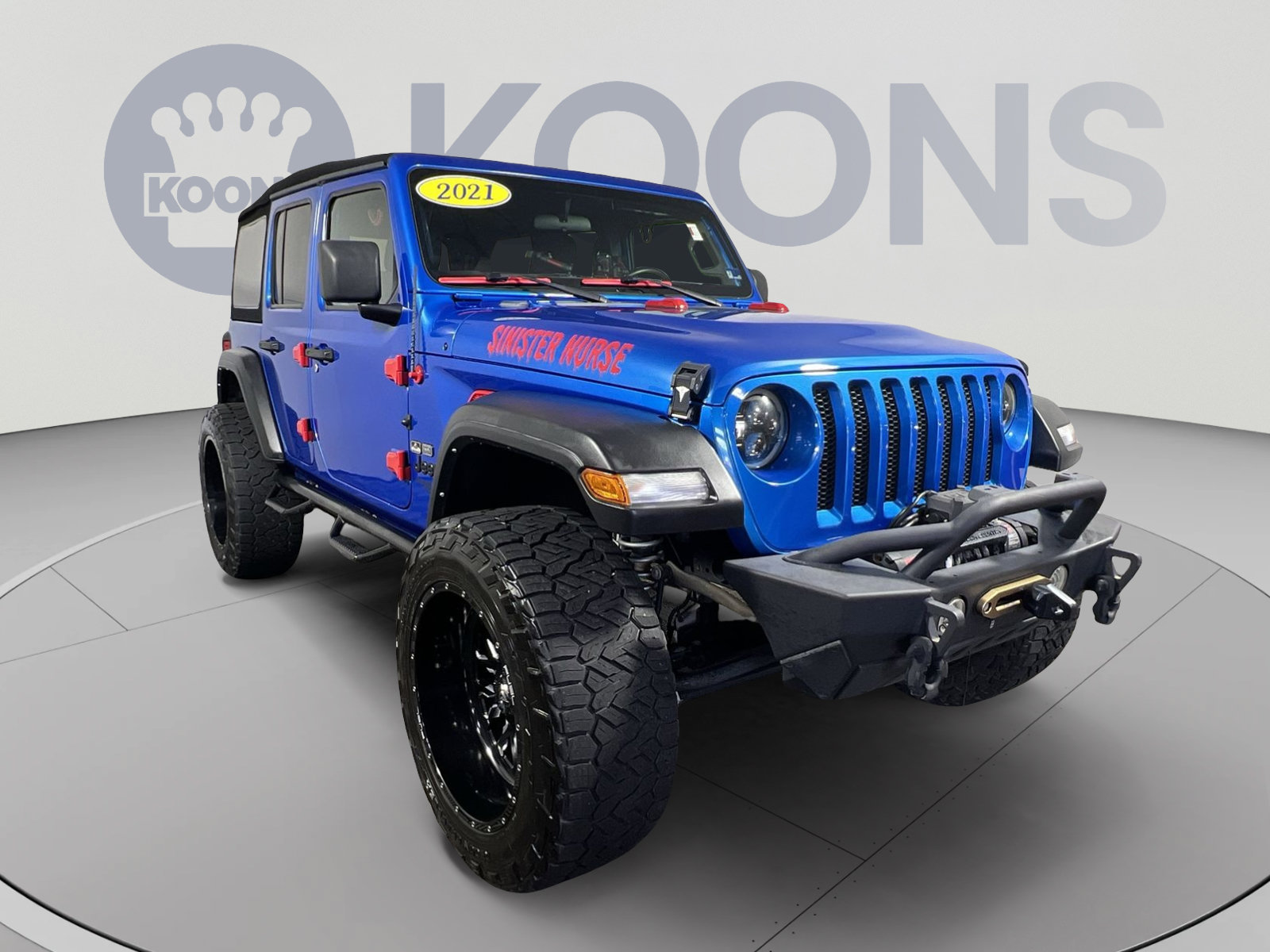 Used 2021 Jeep Wrangler Unlimited Sport AWD/4WD image 2