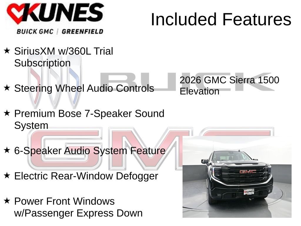 New 2026 GMC Sierra 1500 Elevation w/ Elevation Premium Package image 4