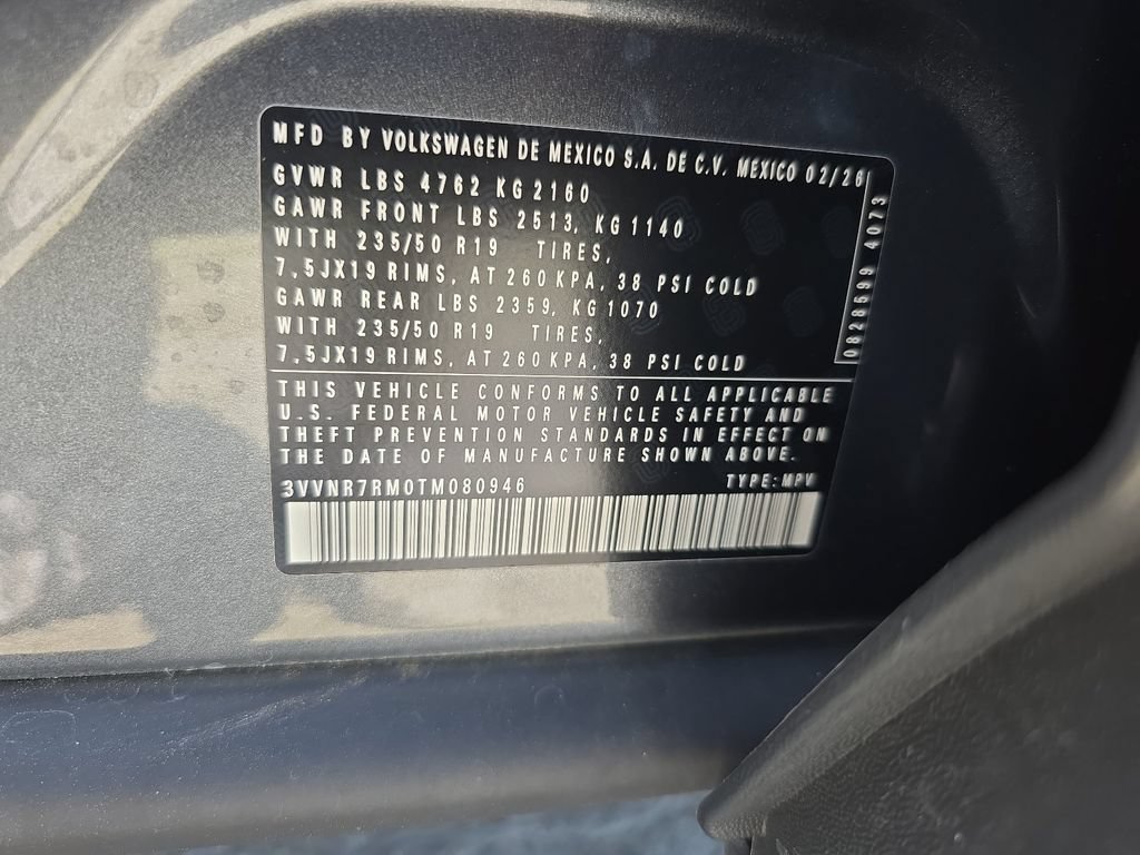 New 2026 Volkswagen Tiguan SE FWD image 31