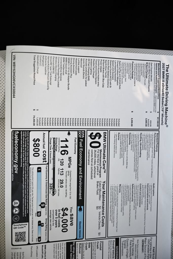 New 2027 BMW i5 eDrive40 RWD image 25