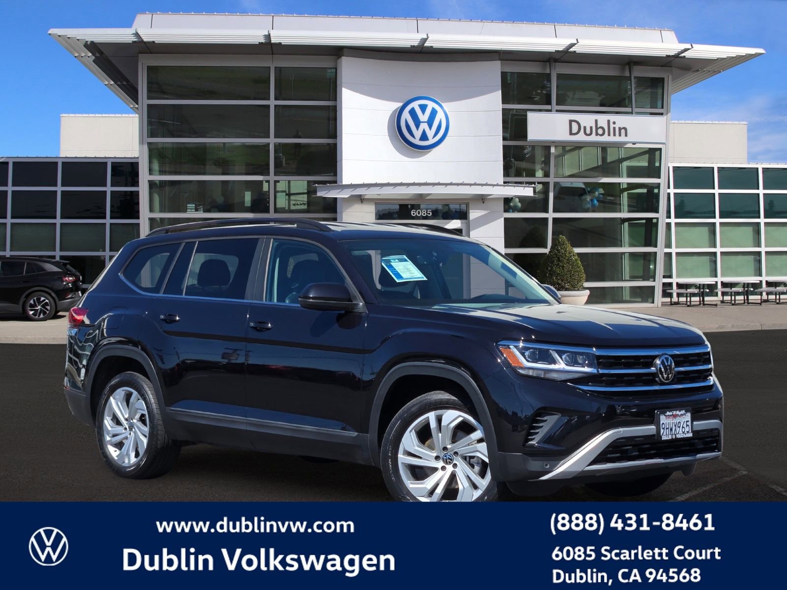 Used 2023 Volkswagen Atlas SE FWD image 1