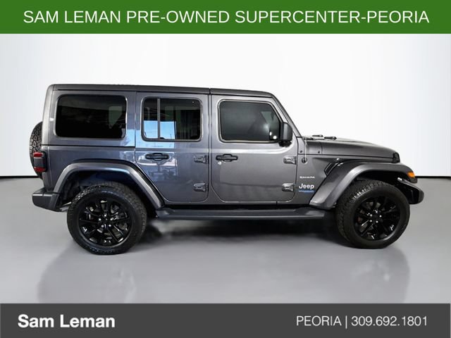Used 2021 Jeep Wrangler Unlimited Sahara w/ Safety Group AWD/4WD image 8